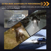 MONDEVIEW Upgrade Your Ride with High-Quality 7-inch LED Headlights-3 Colors and 4 Lighting Modes (6000K/3500K/1000K),Easy Installation, DOT Approved