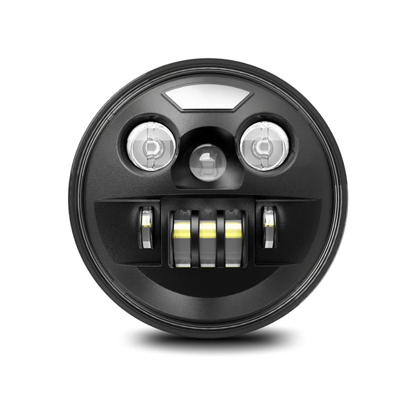 MONDEVIEW Upgrade Your Ride with High-Quality 7-inch LED Headlights-3 Colors and 4 Lighting Modes (6000K/3500K/1000K),Easy Installation, DOT Approved