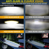 MONDEVIEW 9-32V 60W Enhanced Safety 7-Inch LED Headlights: New Design, Advanced Features, and Easy Installation | Improve Visibility with 4 Lighting Modes | Durable Construction for All Weather Conditions | Upgrade Your Drive Today!
