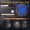MONDEVIEW 5.75" LED Motorcycle Headlight | 45W 4500LM Robot-Style | Tri-Color 6000K/3000K/1000K | Built-in Turn Signal | DOT SAE Certified | IP67 Waterproof