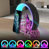 Bangqitimes Sunrise Volcano Ambient Light - Smart Ambient Lighting with Wireless Charging