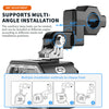MONDEVIEW JRY-22 Professional Motorcycle LED Auxiliary Spotlight | 28000LM Dual-Color | IP67 Waterproof