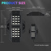 MONDEVIEW RGB Underglow Car Lights Kit | 8 Pods Smart LED Rock Lights | App Control | 16 Million Colors | IP67 Waterproof | Music Sync | Premium Vehicle Lighting Solution